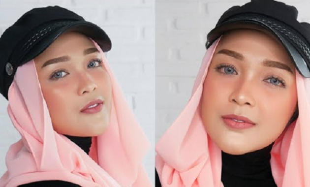 Cara Hijab Pakai Topi