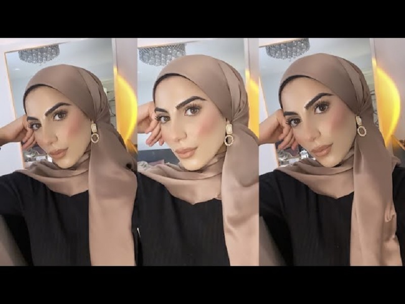 Tutorial Hijab Pashmina Silk